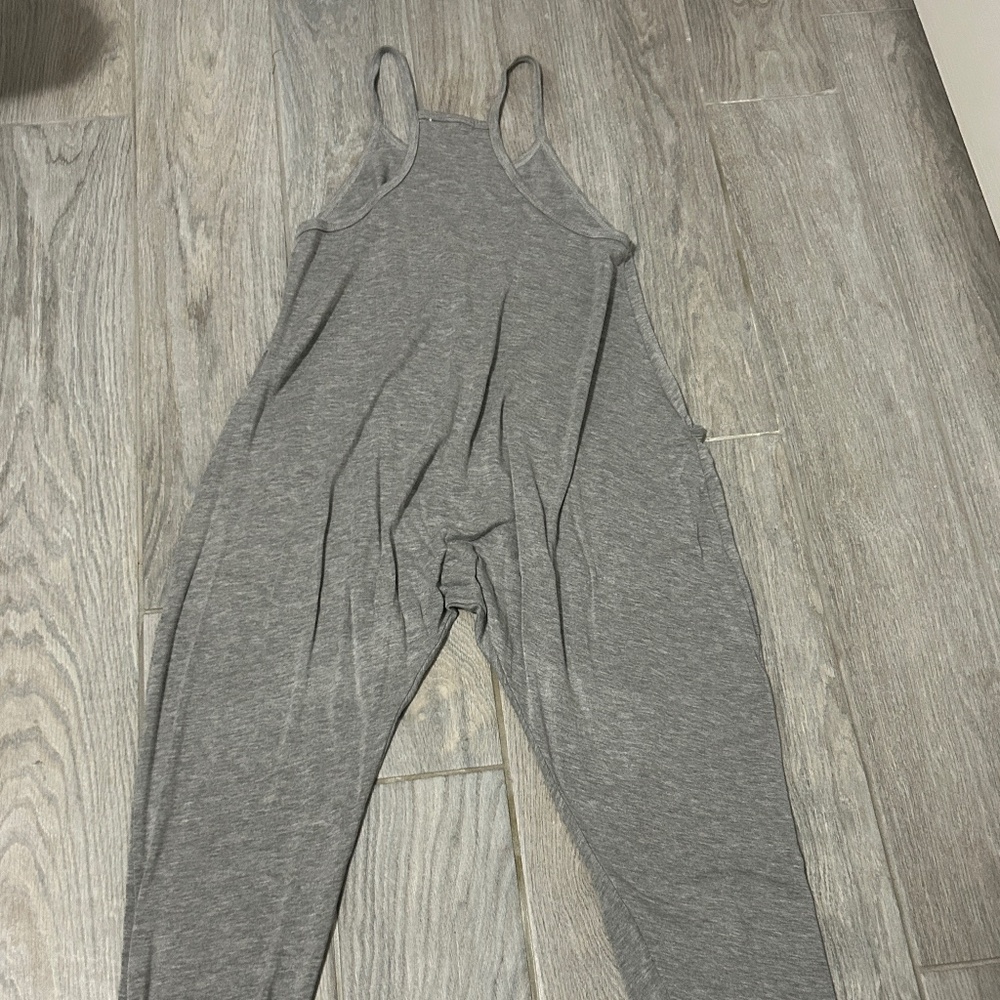 LIKE NEW! Women's Antistar Gray Racerback Buddha Jumpsuit - XS - Picture 9 of 9